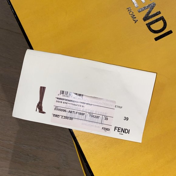 Fendi Boots Size 39 Women - Picture 6 of 6